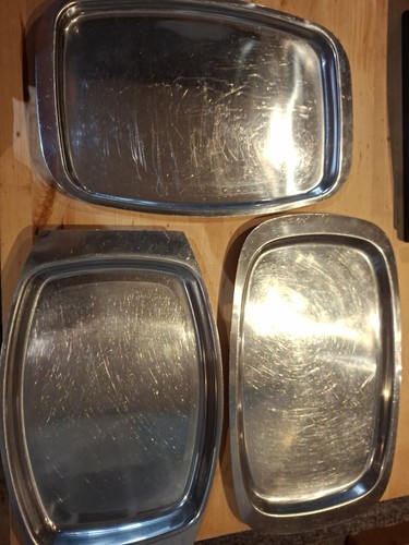 Three stainless steel - three,