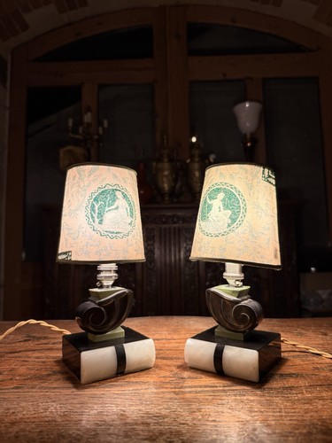 Antique pair art deco - antique, of