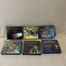 Terry Pratchett Collection - 6x Audio Books Good Condition / Complete - Bundle