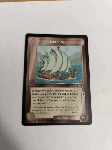 Middle earth ccg tcg great - earth,
