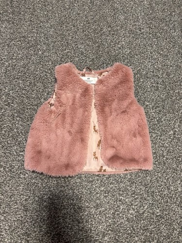 Kids girls fluffy - fluffy, gilet