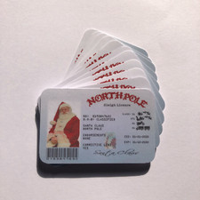 Santa's Sleigh Driving Licence