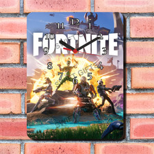 Fortnite Design Wall Clock New