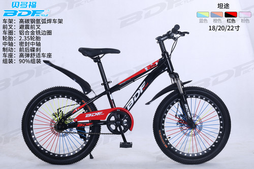 Inch black red - inch,