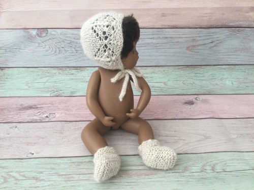 Sasha doll baby hand knitted - sasha,