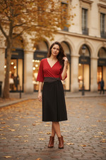 Ronni nicole classic - classic, red/black