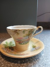 Aynsley vintage Blue Bell time  C693 , Corset Shape cup