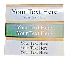 2" X 8" NAME PLATE SIGN