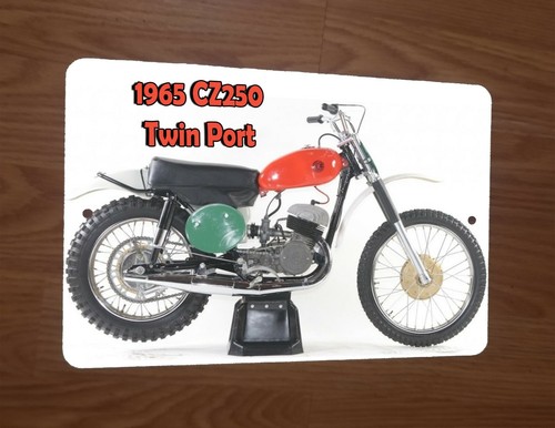 1965 cz250 twin - cz250, motocross