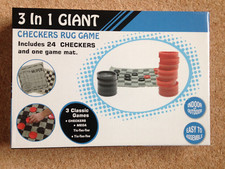 Board Games 3 in 1 Jumbo Big