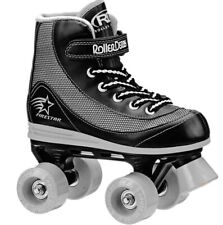 🌟RD ROLLER DERBY Firestar Quad Skates Black & Grey🌟