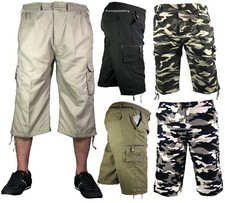 Mens 3/4 Summer Shorts