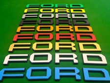 ford letters badge custom