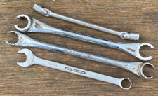 Job Lot of Vintage Britool Spanners Mechanics Engineers Tools