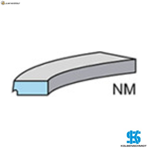 Piston ring set - piston,