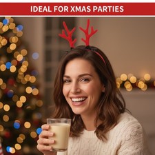 2-24x Xmas Reindeer Antlers
