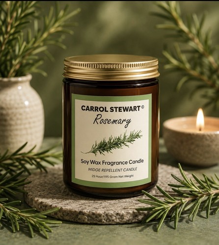 Rosemary hand poured soy - rosemary,