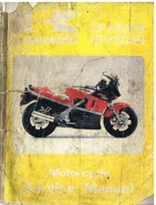 KAWASAKI GPz500R & GPz600R NINJA ORIGINAL 1985 FACTORY WORKSHOP MANUAL