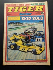 Tiger and Scorcher Comic 5th August 1978, FREE UK POSTAGE