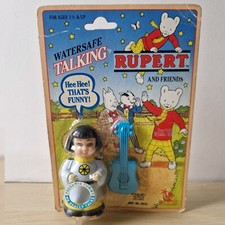 Vtg Rupert The Bear Tiger Lily Character Figure Toy 1994 Toy Island Hong Kong