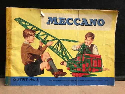 Original meccano instructions - original,