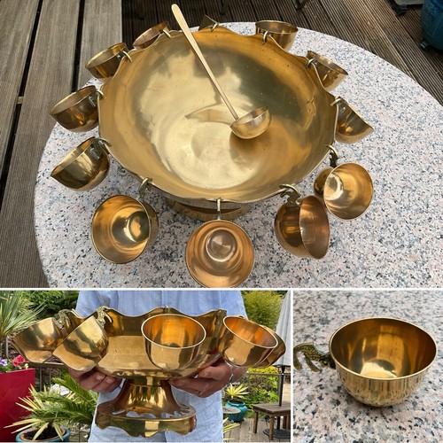 Vintage solid brass party - vintage,