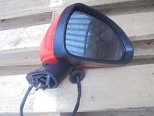 VAUXHALL CORSA D SXI 5DOOR DRIVER SIDE RIGHT FRONT WING MIRROR IN RED 2008 2013