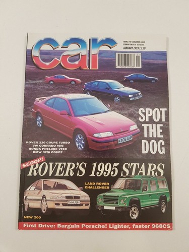 Car magazine january 1993 - car,