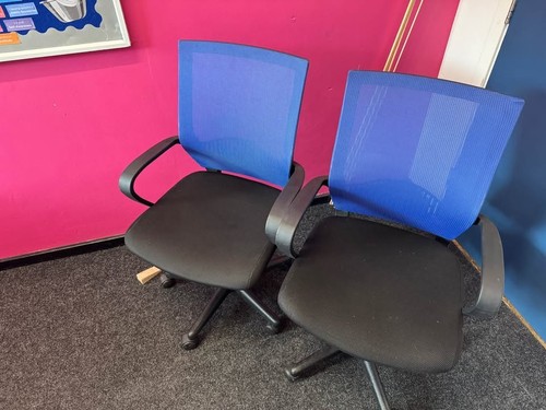Blue adjustable office - adjustable,