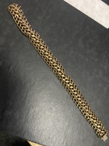 9ct gold bracelet scrap - 9ct, 14.2g