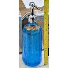 Gold Medal fluted antique blue