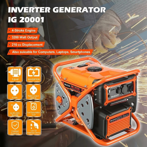 Inverter generator petrol - generator,