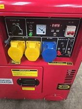 Yanmar diesel generator key start and stop