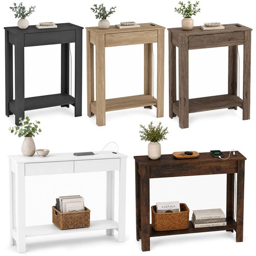 Narrow hallway console table - narrow,