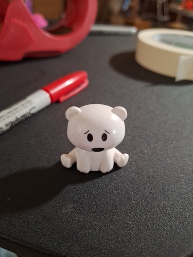 Artic mini polar - bear, white