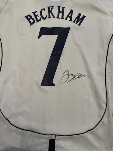 Beckham signed england - england, home