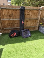 Daiwa Match Rod Holdall And Carryall With Preston Double Net Bag