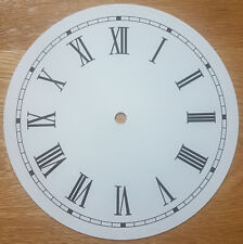 NEW - 8 Inch Clock Dial Face - Off White Antique Finish 203mm Roman Num - DL23