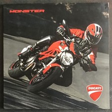 DUCATI MONSTER Motorcycle Range Sales Brochure 2013 #91750033A Multi Lingual