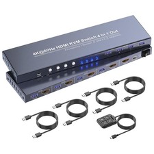 Hdmi kvm switch monitor 4 - switch,
