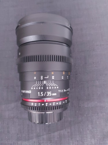 Samyang 35mm vdslr - t1.5,