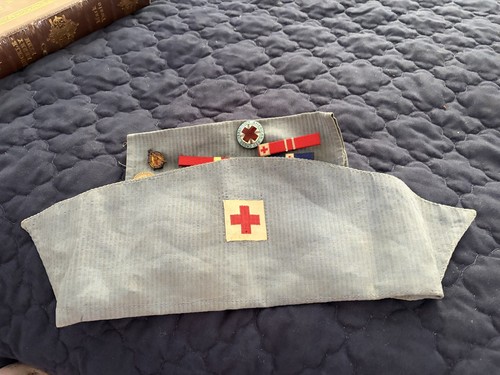 Wwii red cross - cross, hat