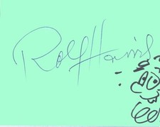 Page Of Autograph Book Rolf