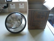 Vintage industrial spot lamp Dennard sealed beam unit