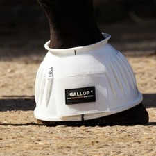 Gallop Pony Size Touch Close Double Tape PVC Over Reach Boots. Various Colours