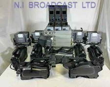 1x sony hsc100 triax HD camera channels with Kings tri lock triax. (rcp 750, LCD