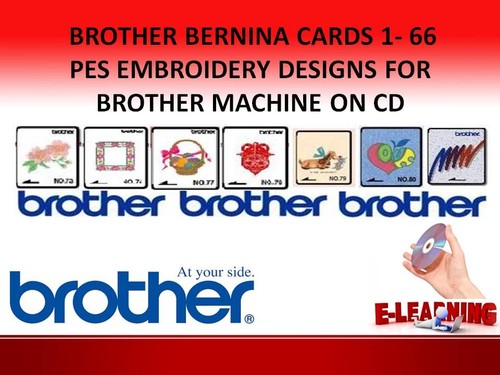 Brother bernina cards - bernina, 1-