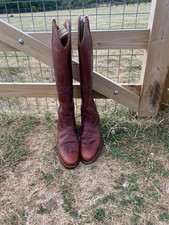 POLO Riding Boots (ONA)  Excellent condition-  Leather lin Pull-on Size 5 Unisex