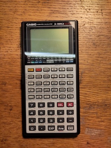 Vintage casio 7000ga - casio, fx-7000ga