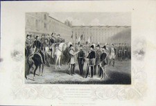 Old Antique Print 1856 Duke